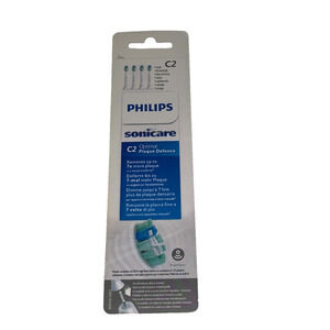 Philips Sonicare C2 Optimal Plaque Defence Toothbrush Heads - Pack of 4 - HX9024